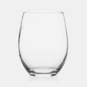 Bachelorette Party Fun Personalized Groom Face Wijnglas Zonder Voet (Links)