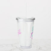 Bachelorette Party Funny Hangover Favor Acryl Drinkbeker (Rechts)