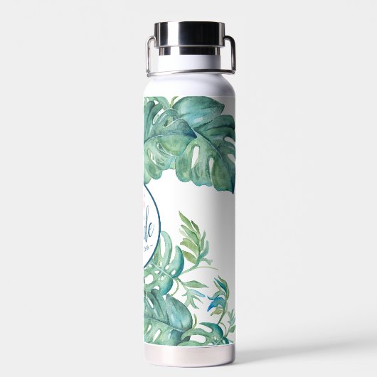 Bachelorette Party geeft tropisch thema Waterfles (Achterkant)