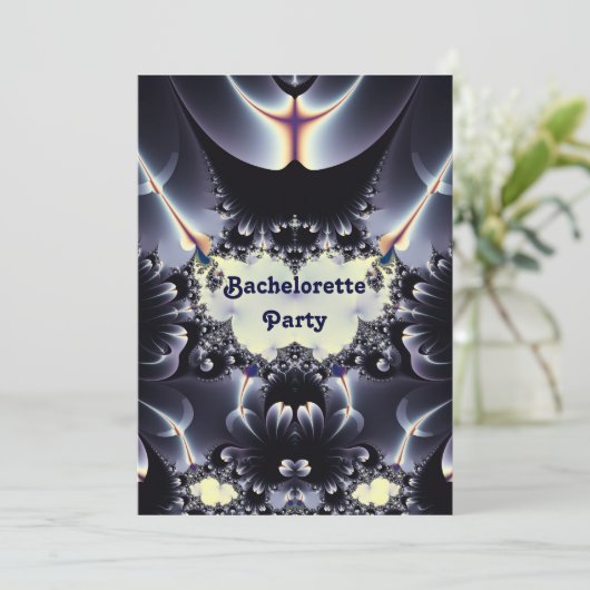 Bachelorette Party gepersonaliseerde aankondiging (Staand voorkant)