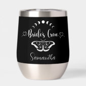 Bachelorette party gepersonaliseerde hemelse gotie (Achterkant)