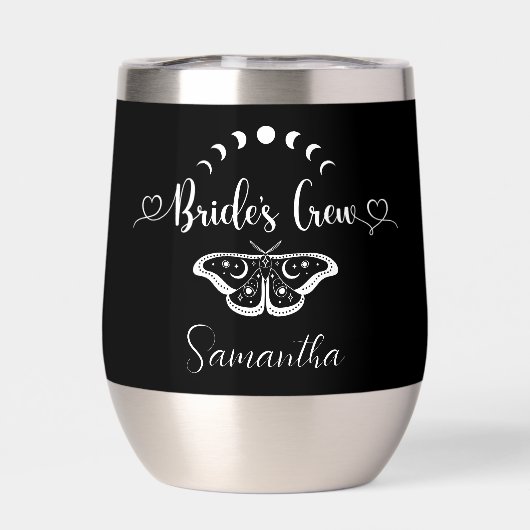 Bachelorette party gepersonaliseerde hemelse gotie (Achterkant)