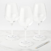 Bachelorette Party Gepersonaliseerde Wijnglas Labe Wijnglaslabel (Set)