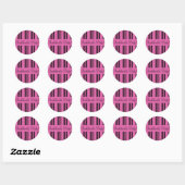 Bachelorette Party Gestreepte Envelop Sticker Seal (Vel)