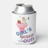 Bachelorette Party Girl's Night Out Party Blikjeskoeler (Blikje Voorkant)