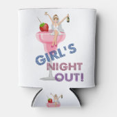 Bachelorette Party Girl's Night Out Party Blikjeskoeler (Voorkant)