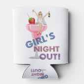 Bachelorette Party Girl's Night Out Party Blikjeskoeler (Achterkant)