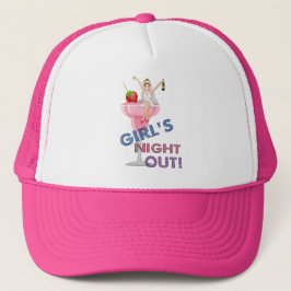 Bachelorette Party Girl's Night Out Party Trucker Pet