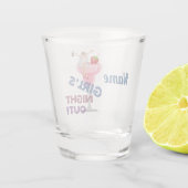 Bachelorette Party Girl's Night Out Shot Glass Shot Glas (Achterkant)