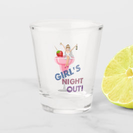 Bachelorette Party Girl's Night Out Shot Glass Shot Glas