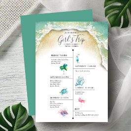 Bachelorette Party Girls tropische reisroute