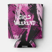 Bachelorette Party Girls Weekend Blikjeskoeler (Voorkant)