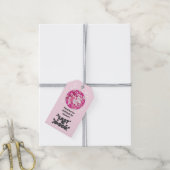 Bachelorette Party Groovy Laatste Disco Favor Cadeaulabel (Met Touw)