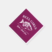 Bachelorette Party Hawaiian Fisherman Style Servet (Hoek)