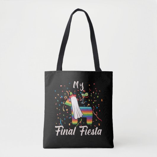 Bachelorette Party Hen Night Final Fiesta Pinata Tote Bag (Voorkant)