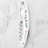 Bachelorette party hier komt de Bride Corkschroef Kurkentrekker (Voorkant)