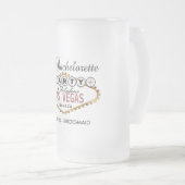 Bachelorette Party in Las Vegas - Dusty Roos Matglas Bierpul (Voorkant rechts)