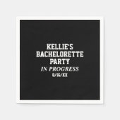 Bachelorette Party in Progress Napkins Servet (Voorkant)