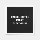 Bachelorette Party in Progress Napkins Servet (Voorkant)