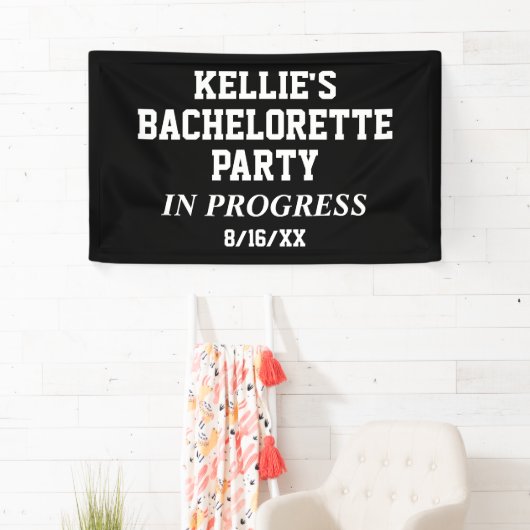 Bachelorette Party in wording Spandoek (Insitu)