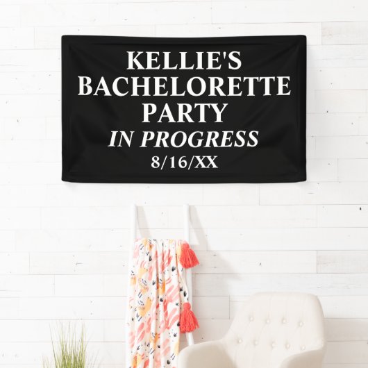 Bachelorette Party in wording Spandoek (Insitu)