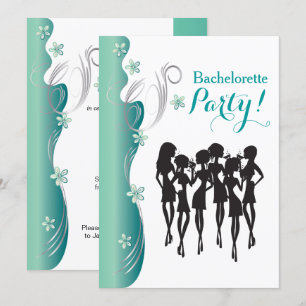 Bachelorette Party Invitation - Jade Kaart
