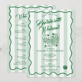 Bachelorette Party Itinerary Bach Weekend Casino Kaart