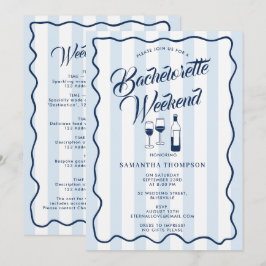 Bachelorette Party Itinerary Bach Weekend Wine Kaart