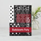 Bachelorette Party Kaart (Staand voorkant)