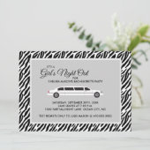 Bachelorette Party Kaart (Staand voorkant)