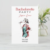 Bachelorette Party Kaart (Staand voorkant)