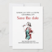 Bachelorette Party Kaart (Achterkant)