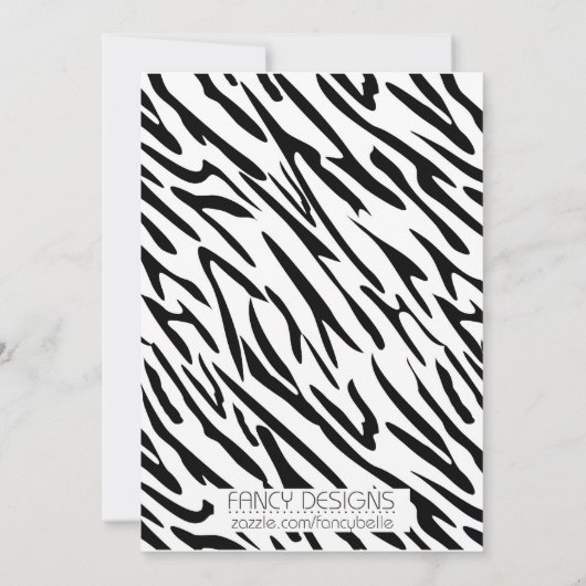 Bachelorette Party Kaart (Achterkant)