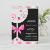 Bachelorette Party Kaart (Staand voorkant)