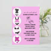 Bachelorette Party Kaart (Staand voorkant)