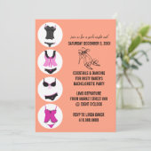 Bachelorette Party Kaart (Staand voorkant)