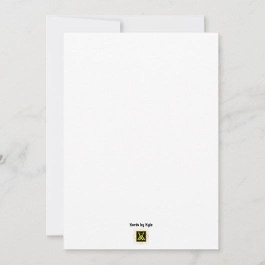 Bachelorette Party Kaart (Achterkant)