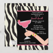 Bachelorette Party Kaart (Voorkant / Achterkant)