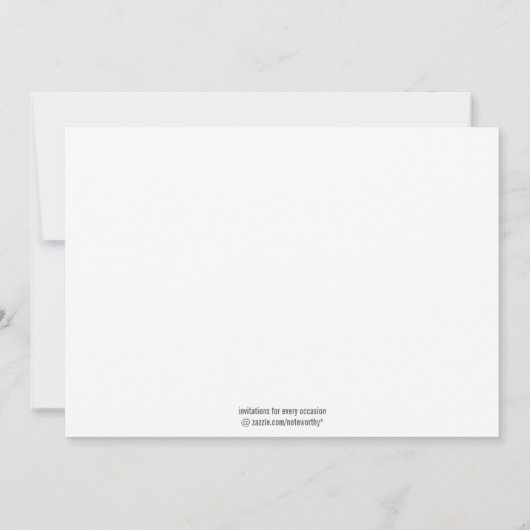 Bachelorette Party Kaart (Achterkant)