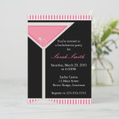 Bachelorette Party Kaart (Staand voorkant)