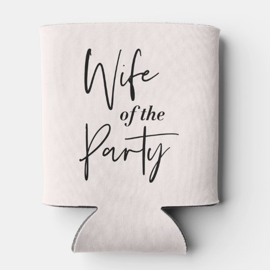 Bachelorette Party Koelbox VROUW VAN DE PARTIJ Blikjeskoeler (Achterkant)