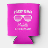 Bachelorette party koelboxxen voor bruidsbemanning blikjeskoeler (Voorkant)