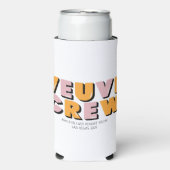 Bachelorette Party "Laatste Rendez Veuve" Koelbox Seltzer Blikjeskoeler (Seltzer Voorkant)