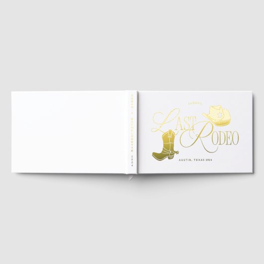 Bachelorette Party LAATSTE RODEO Fotogastenboek Gastenboek (Volledig)