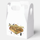 BACHELORETTE PARTY Las Vegas GABLE Favor Box Bedankdoosjes (Geopend)