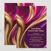 Bachelorette Party-Last Fling Voor de Ringen- Kaart (Voorkant / Achterkant)