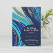 Bachelorette Party-Last Fling Voor de Ringen- Kaart (Staand voorkant)