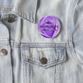 BACHELORETTE PARTY-lavender roos, knop Ronde Button 5,7 Cm (In situ)