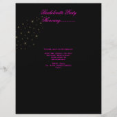 Bachelorette Party Lipstick Pink Shoes Champagne (Achterkant)