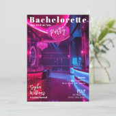 Bachelorette Party Magazine Hoesje Kaart (Staand voorkant)